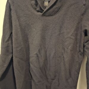 Banana Republic Women's Black  100% Merano Wool Sweater